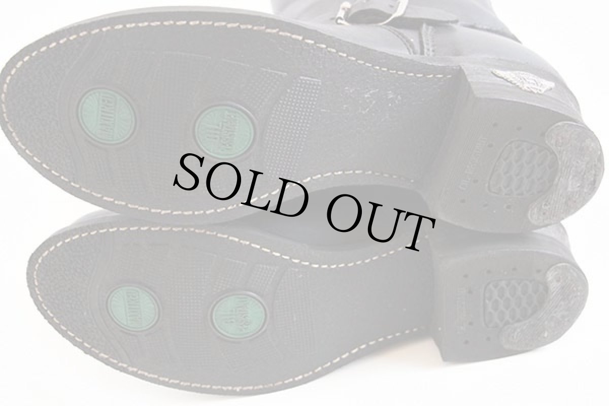 画像4: 80s USA製 UNKNOWN CAMELプレート付き エンジニアブーツ 黒 10.5M (4)