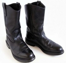 画像1: 90s USA製 REDWINGレッドウイング ペコスブーツ 黒 8.5D (1)