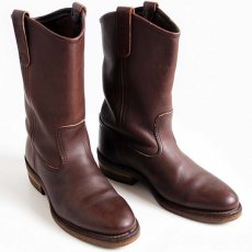 画像1: 01 USA製 REDWINGレッドウイング 1155 ペコスブーツ 焦げ茶 6.5D (1)