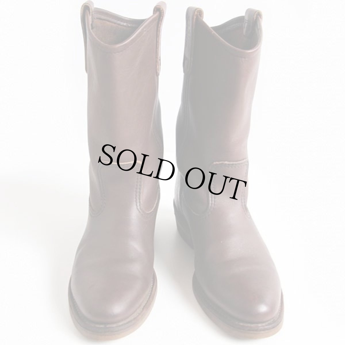 画像3: 01 USA製 REDWINGレッドウイング 1155 ペコスブーツ 焦げ茶 6.5D (3)