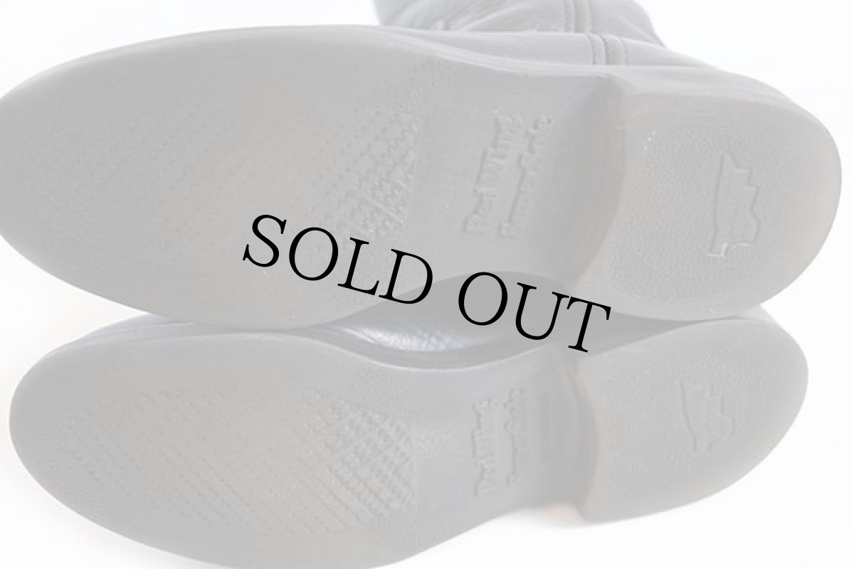 画像4: 90s USA製 REDWINGレッドウイング ペコスブーツ 黒 8.5D (4)