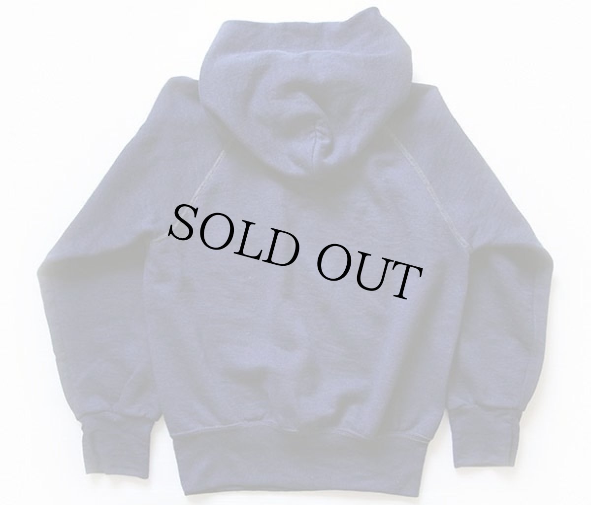 画像2: 80s USA製 adidasアディダス USA スウェットパーカー 紺 キッズM (2)