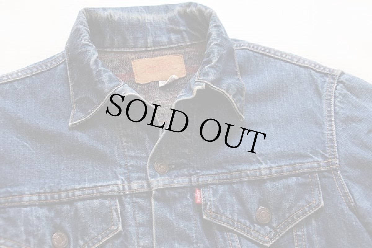 画像3: 70s USA製 Levi'sリーバイス 70505 ブランケットライナー デニムジャケット (3)