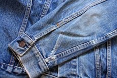 画像10: 60s USA製 LEVI'Sリーバイス 70505 BIGE デニムジャケット 40 (10)