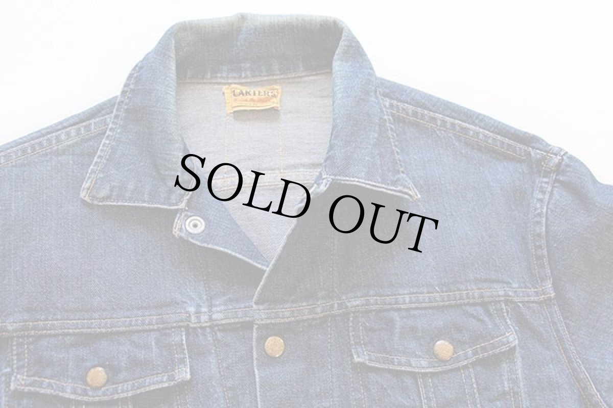 画像3: 50s CARTER'S インディゴ デニムジャケット (3)