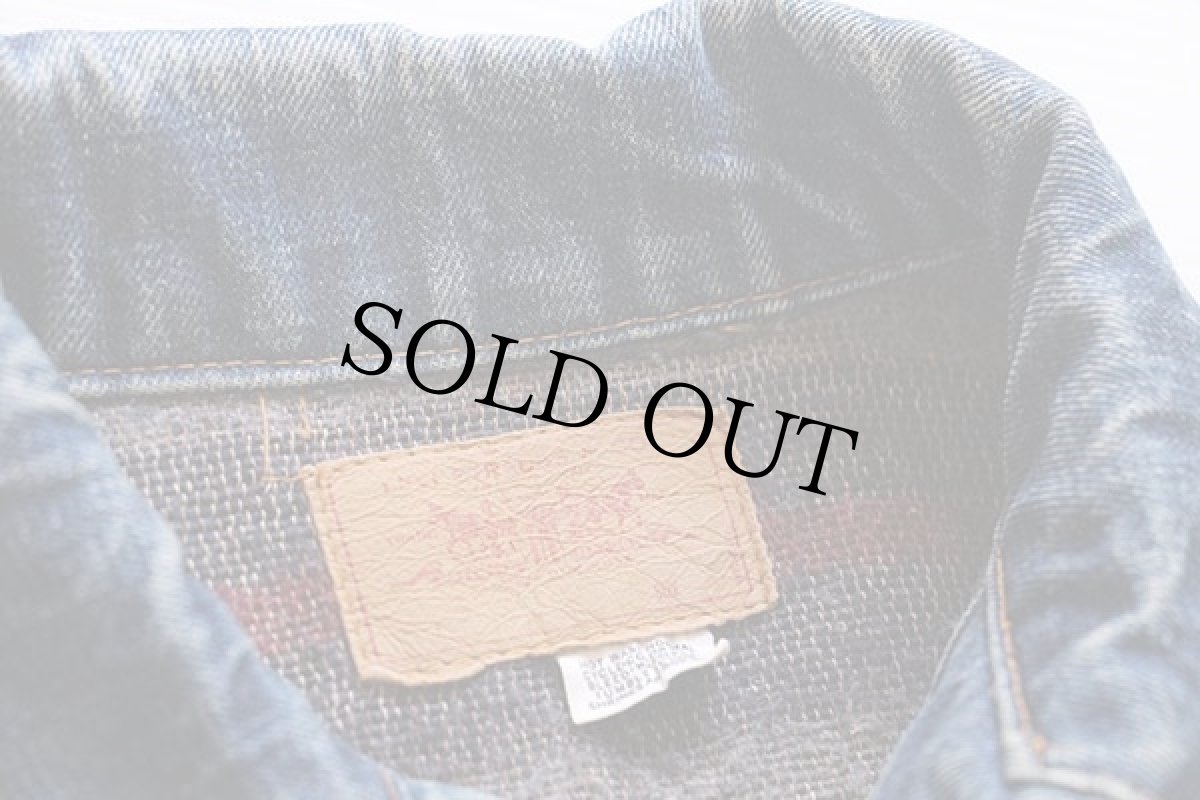 画像4: 70s USA製 Levi'sリーバイス 70505 ブランケットライナー デニムジャケット (4)