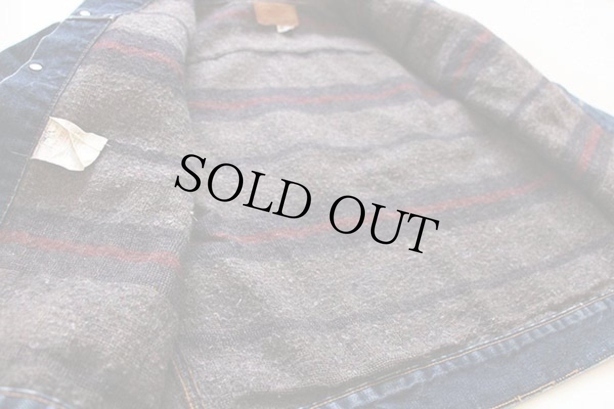 画像6: 70s USA製 Levi'sリーバイス 70505 ブランケットライナー デニムジャケット (6)