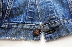 画像8: 60s USA製 LEVI'Sリーバイス 70505 BIGE デニムジャケット 40 (8)