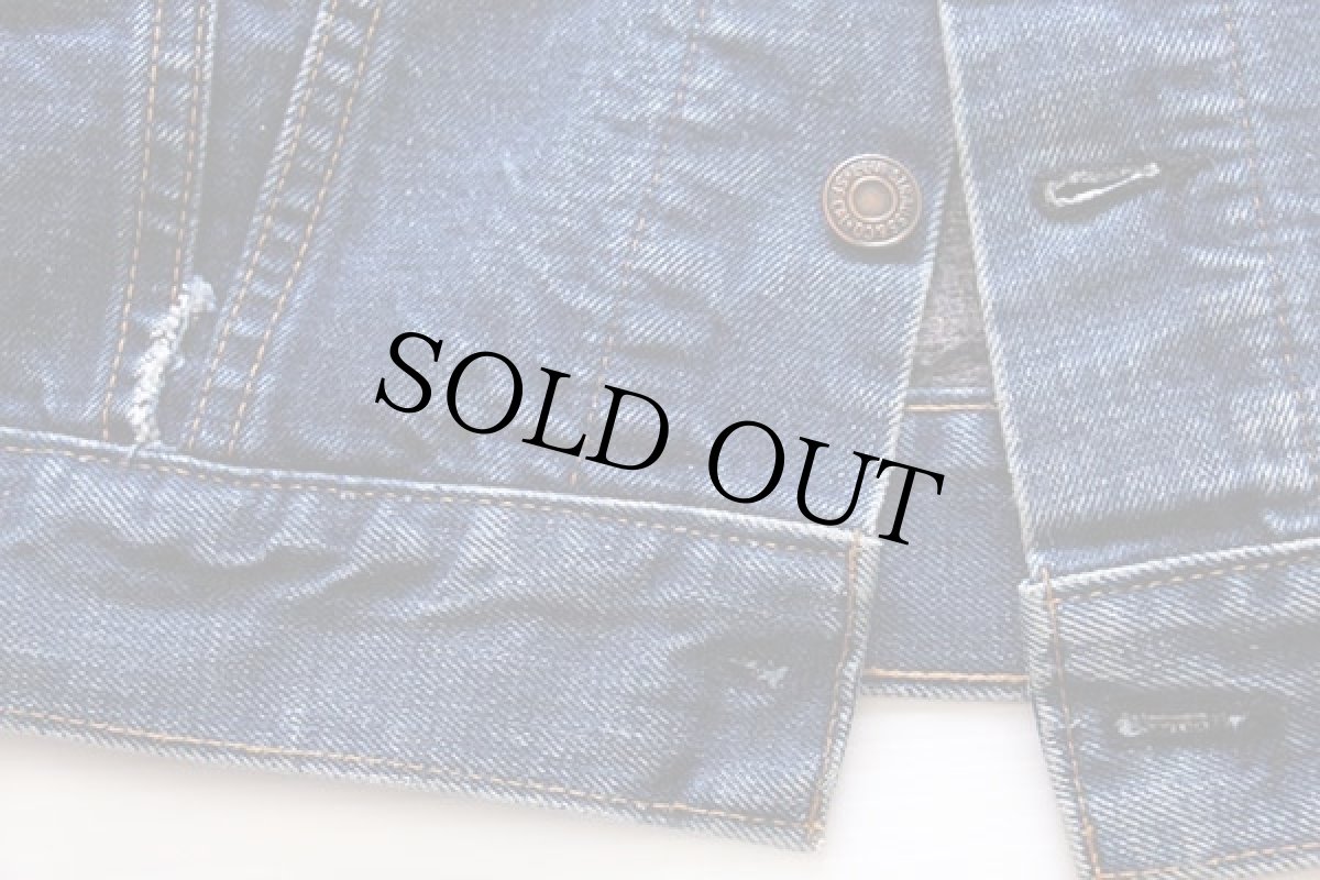 画像8: 70s USA製 Levi'sリーバイス 70505 ブランケットライナー デニムジャケット (8)
