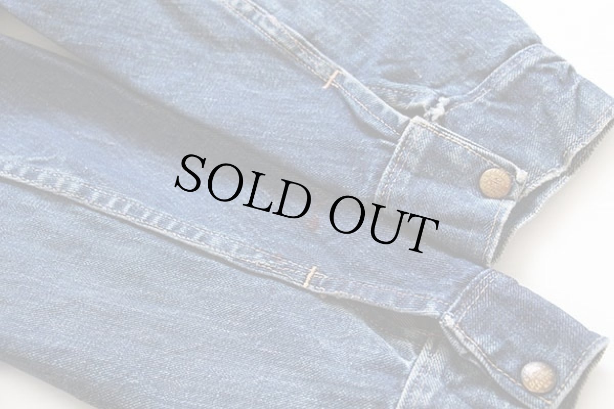 画像6: 50s CARTER'S インディゴ デニムジャケット (6)