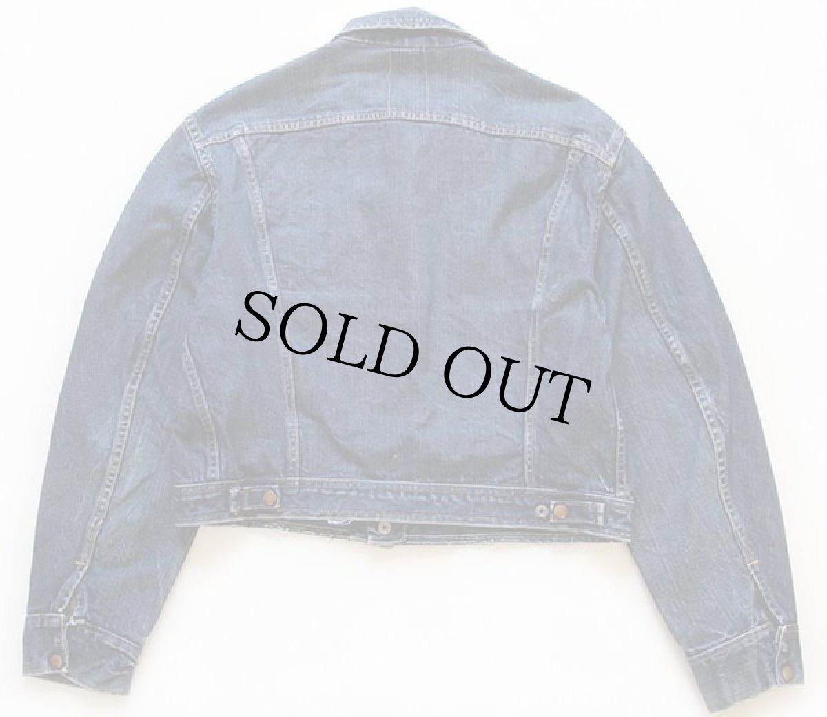 画像2: 50s CARTER'S インディゴ デニムジャケット (2)