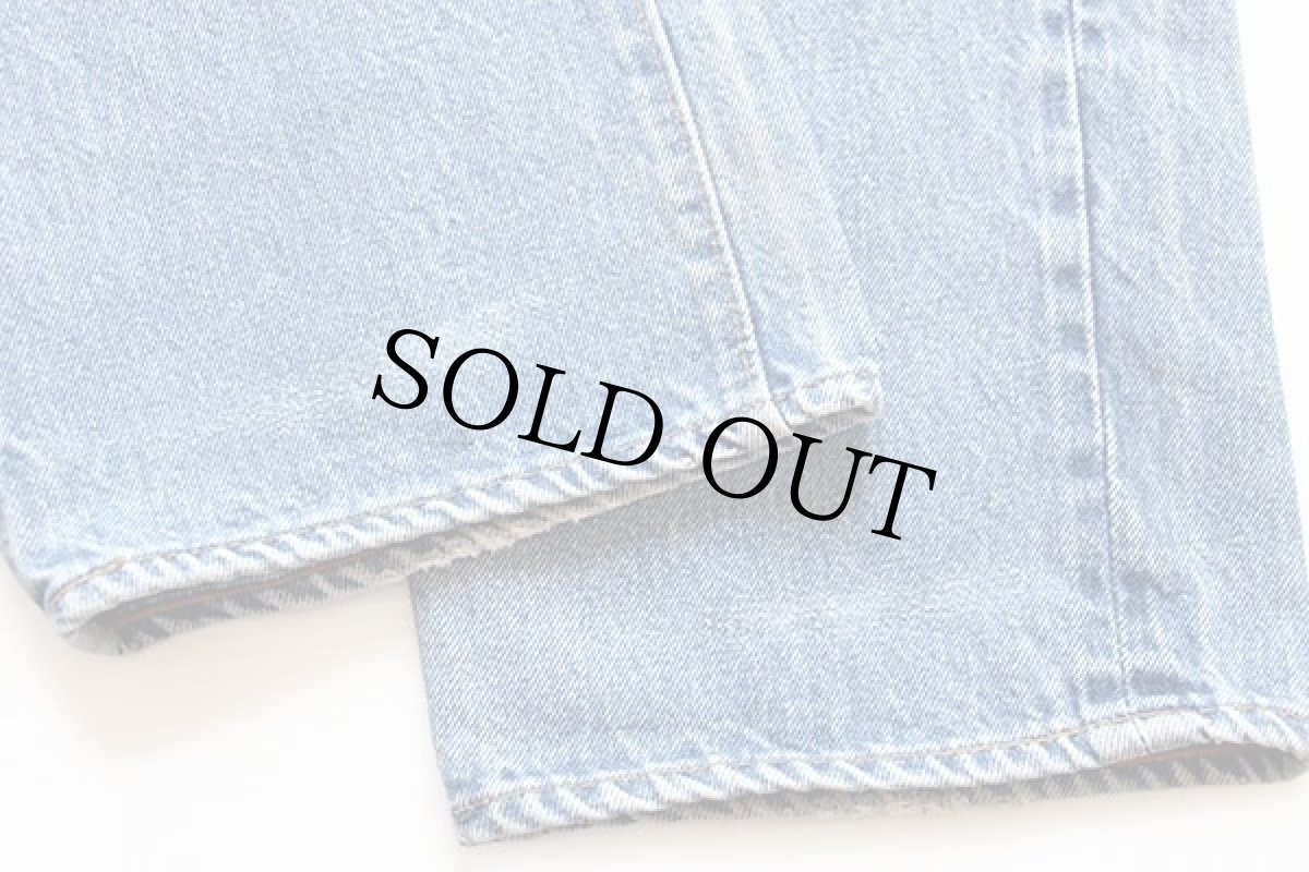 画像7: 80s USA製 Levi'sリーバイス 501 66後期 デニムパンツ w35 L36 (7)