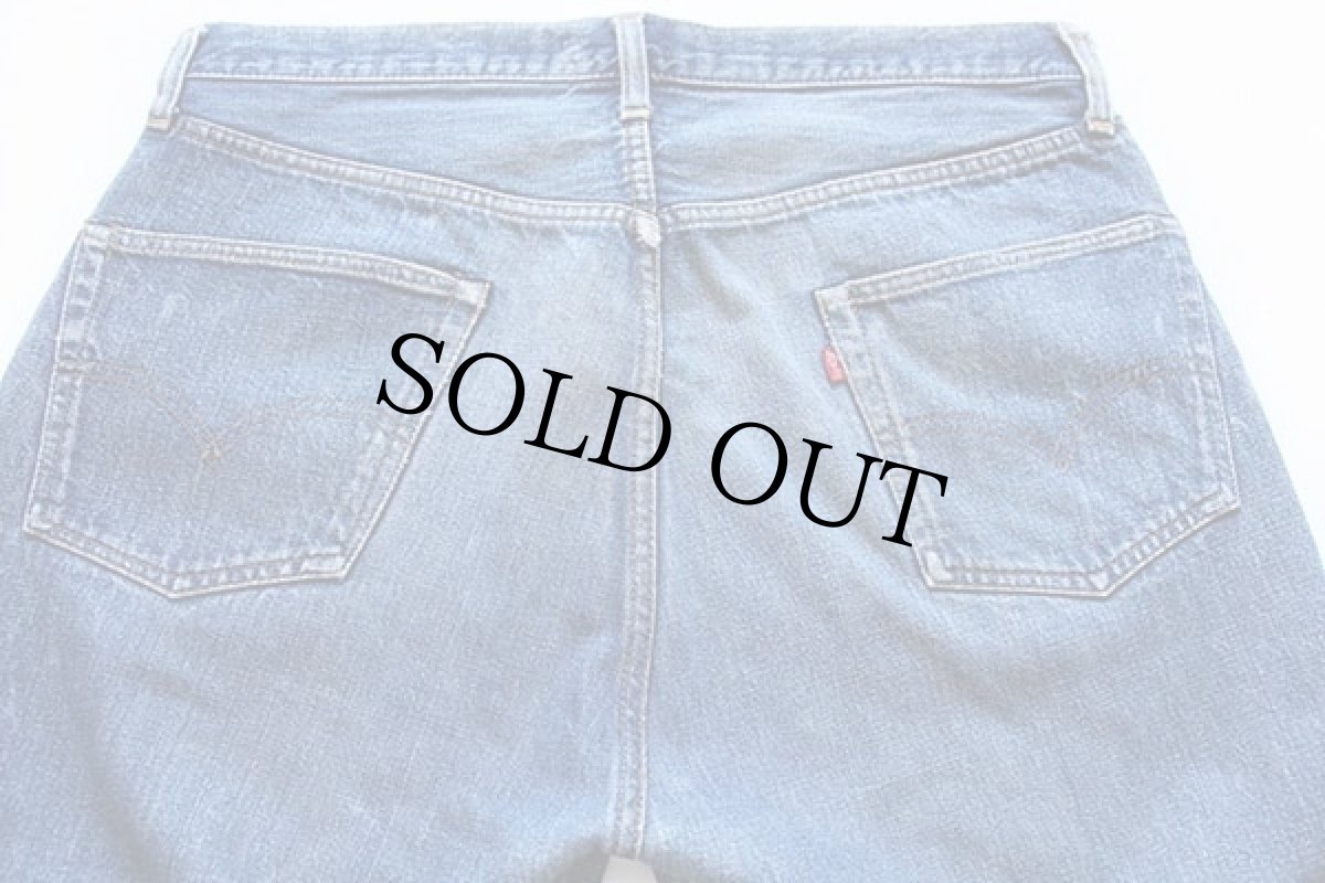 画像3: 70s USA製 Levi'sリーバイス 501 シングル 66前期 デニムパンツ w36 (3)