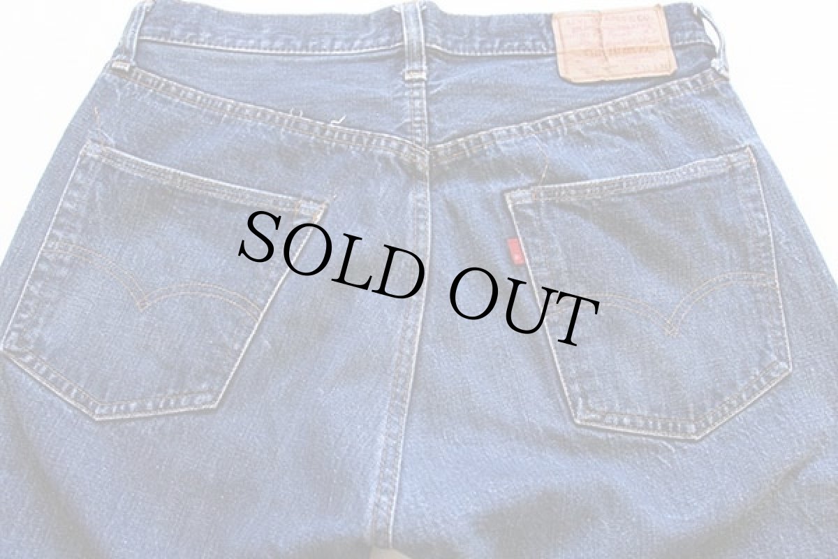 画像3: 70s USA製 Levi'sリーバイス 501 シングル 66前期 デニムパンツ w35 (3)