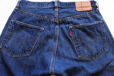 画像3: 70s USA製 Levi'sリーバイス 501 シングル 66前期 デニムパンツ w35 (3)