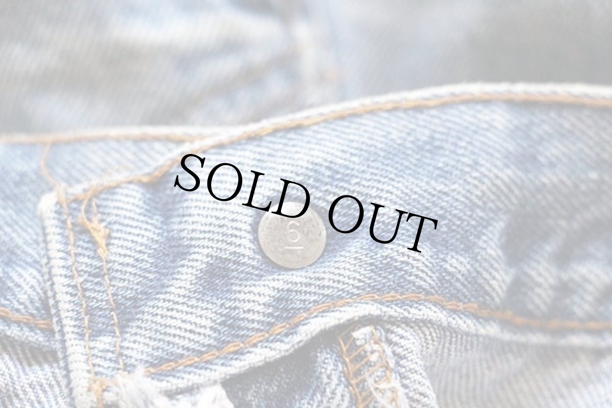 画像4: 80s USA製 Levi'sリーバイス 501 66後期 デニムパンツ w35 L36 (4)