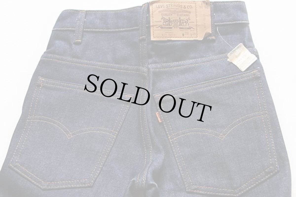 画像4: デッドストック★80s USA製 Levi'sリーバイス 519 デニムパンツ w28 L34 (4)