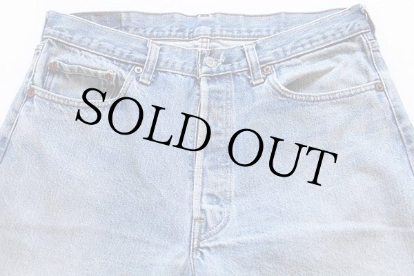 80s USA製 Levi'sリーバイス 501 66後期 デニムパンツ w35 L36