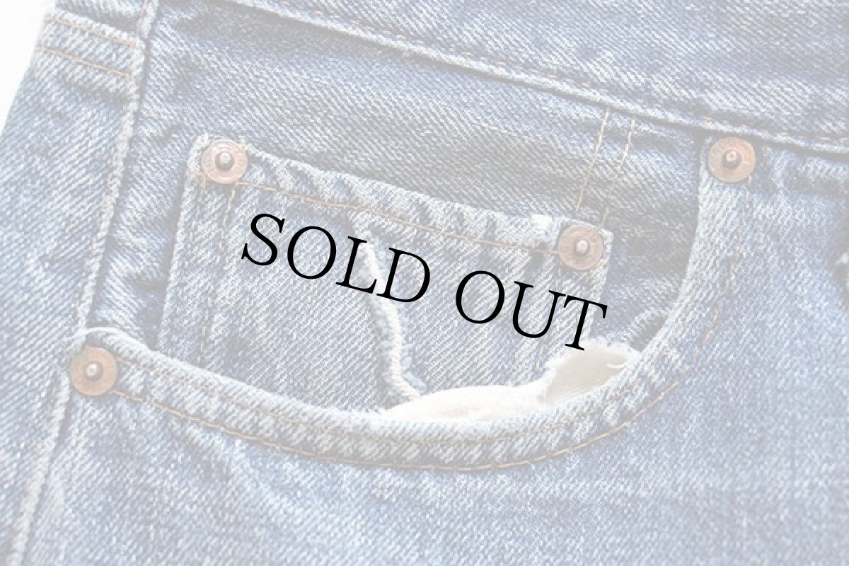 画像10: 70s USA製 Levi'sリーバイス 501 シングル 66前期 デニムパンツ w36 (10)