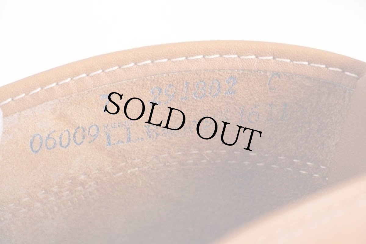 画像6: 90s USA製 L.L.Bean 5ホール ビーンブーツ タン×ネイビー 7LM (6)