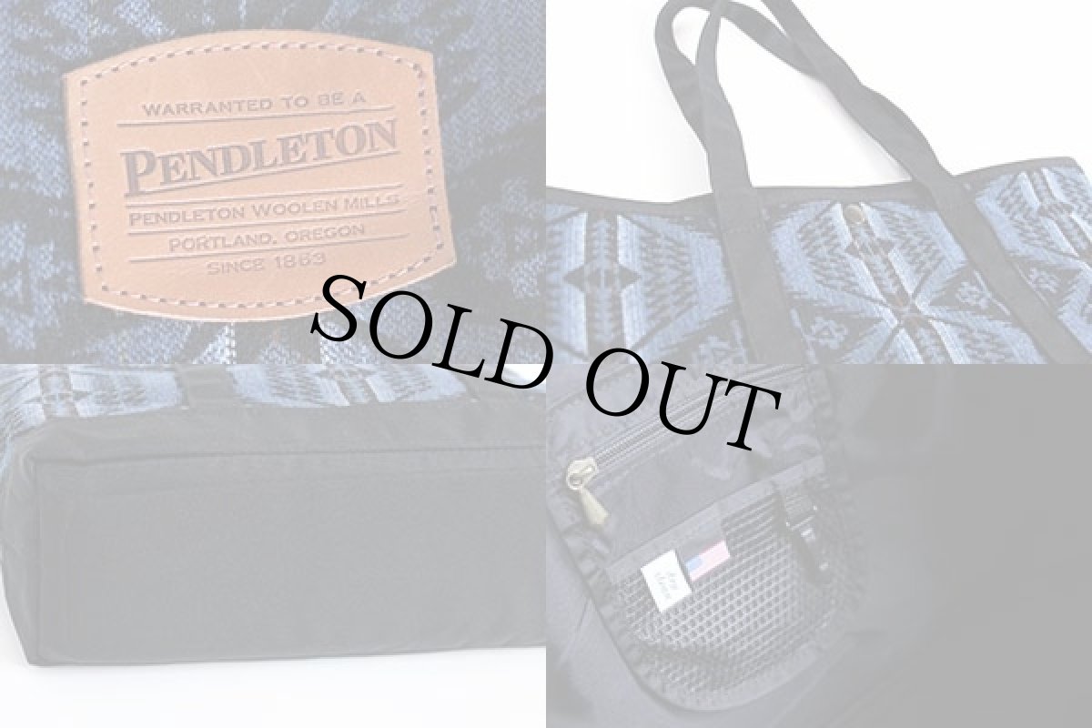 画像3: 90s USA製 PENDLETONペンドルトン ネイティブ柄 ウール トートバッグ (3)