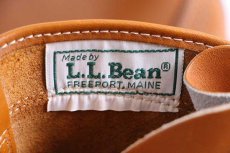 画像5: 90s USA製 L.L.Bean 5ホール ビーンブーツ タン×ネイビー 7LM (5)