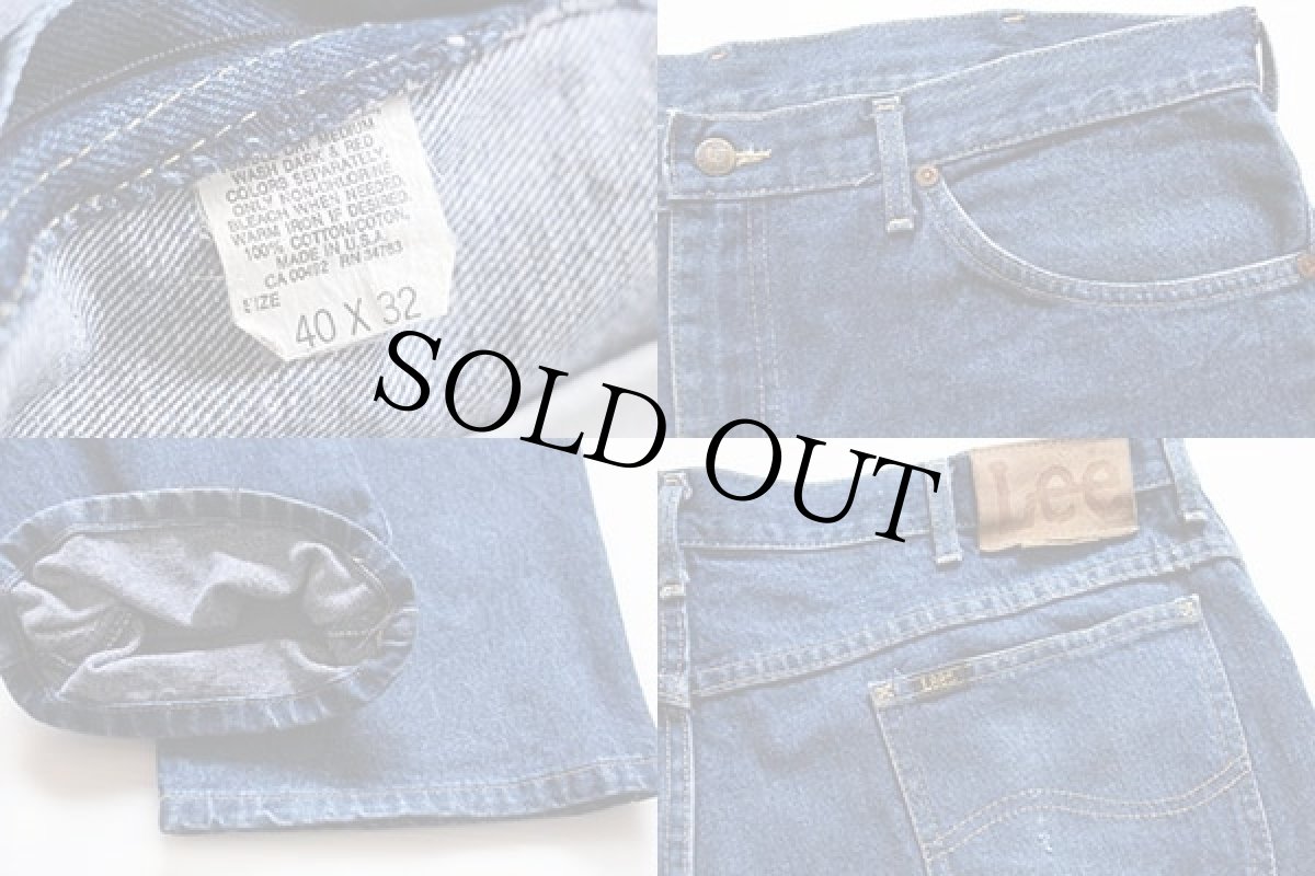 画像3: 90s USA製 Leeリー 200-0147 デニムパンツ w40 L32 (3)