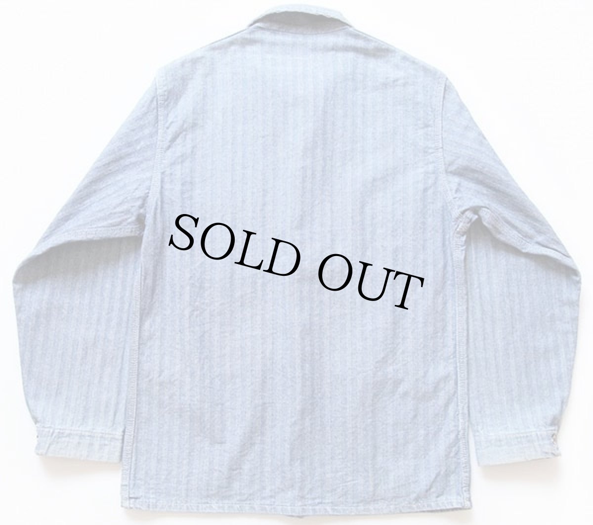 画像2: 90s USA製 UNIVERSAL OVERALL HBT ヘリンボーンツイル カバーオール 38 (2)