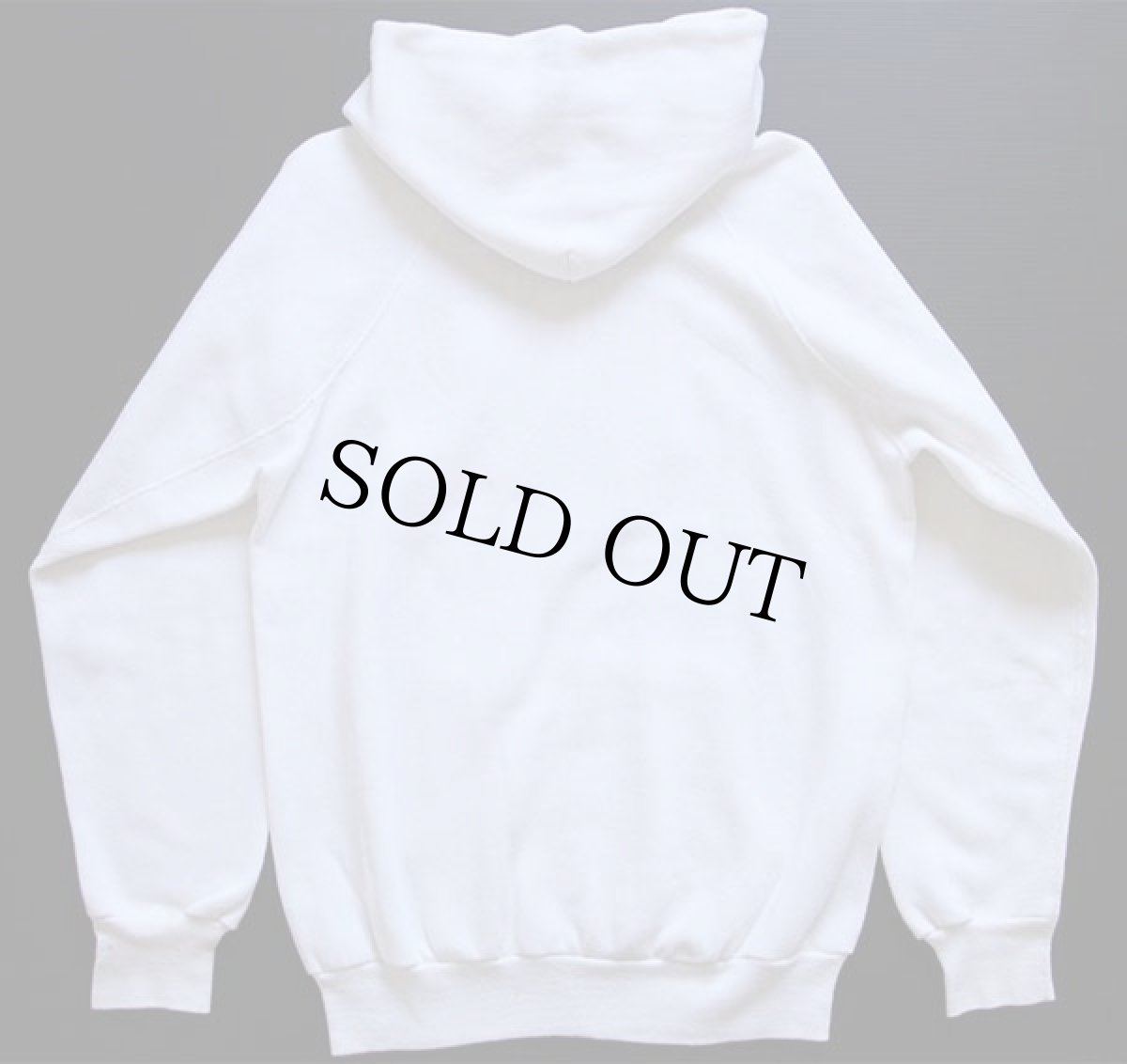 画像2: 80s USA製 DISCUS IOWA スウェットパーカー 白 L (2)