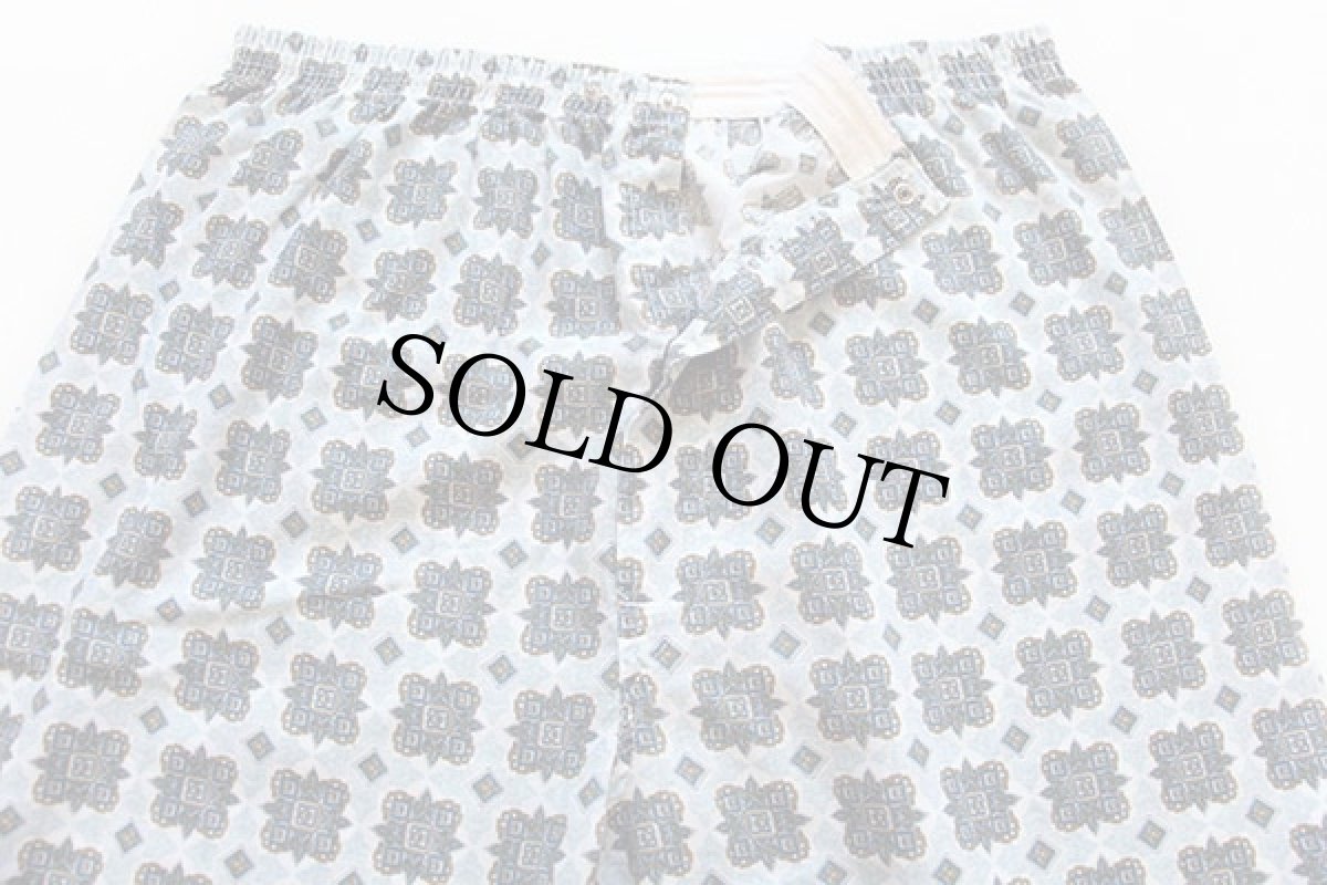 画像4: 70s Penneys TOWNCRAFT 総柄 パジャマ シャツ&パンツ セット L (4)