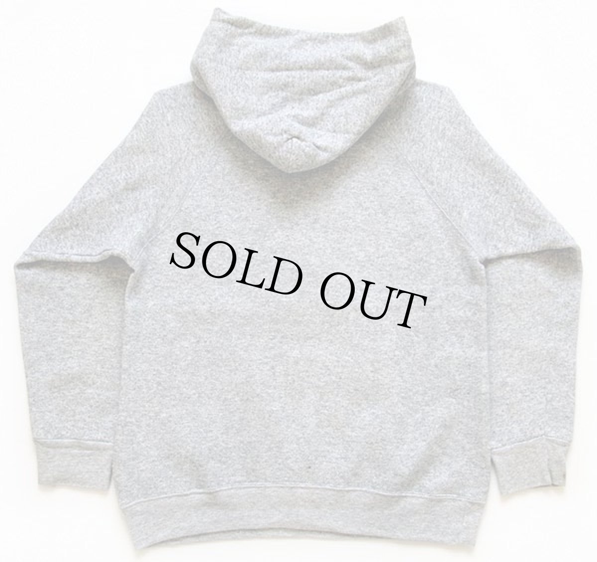 画像2: 80s USA製 Championチャンピオン AUGSBURG COLLEGE フロッキープリント スウェットパーカー 杢グレー M (2)