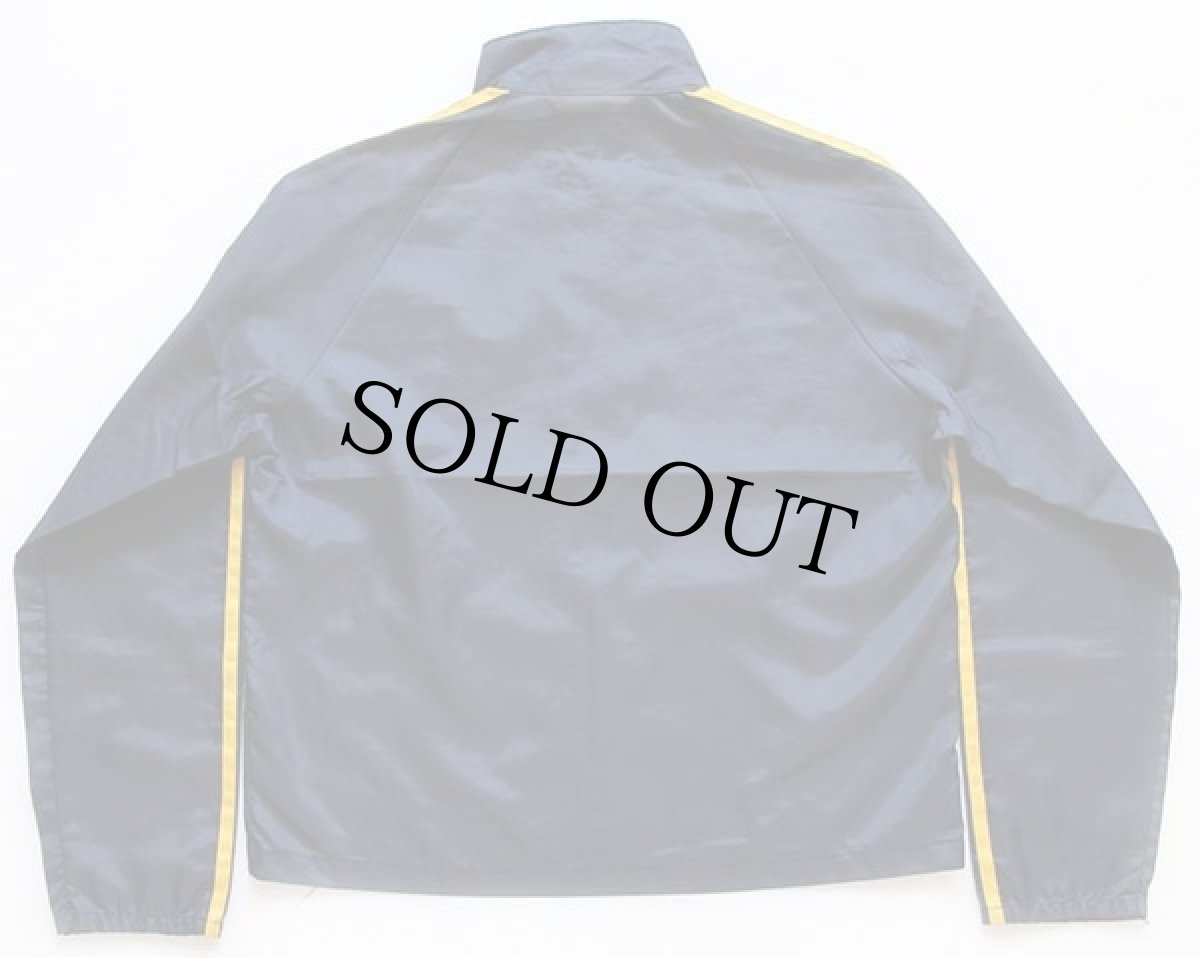 画像2: 70s USA製 GOODYEAR パッチ付き ナイロン レーシングジャケット 紺×黄 L (2)