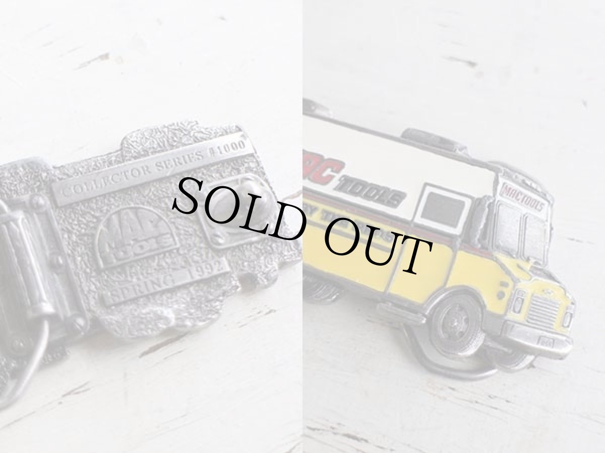 画像4: 90s USA製 MAC TOOLS MACバン バックル★ベルト (4)