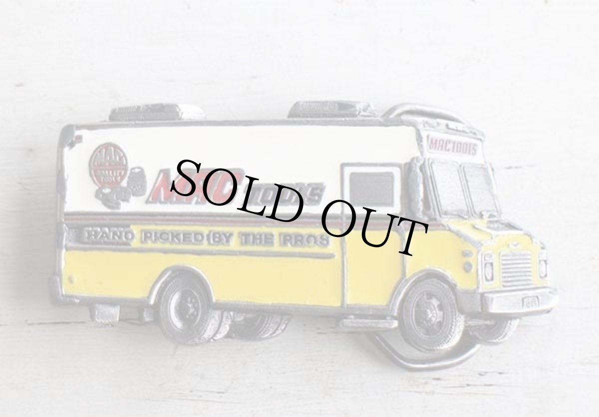 画像2: 90s USA製 MAC TOOLS MACバン バックル★ベルト (2)