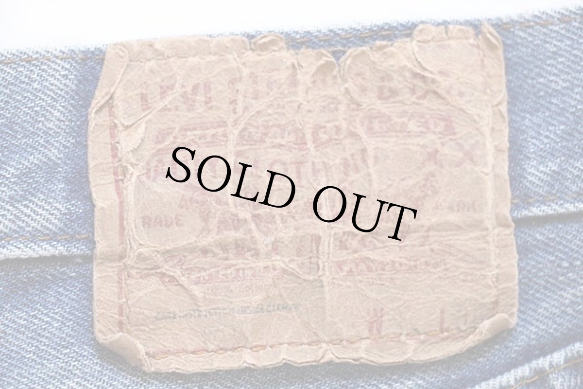 画像4: 80s USA製 Levi'sリーバイス 501 66後期 デニムパンツ w30 (4)