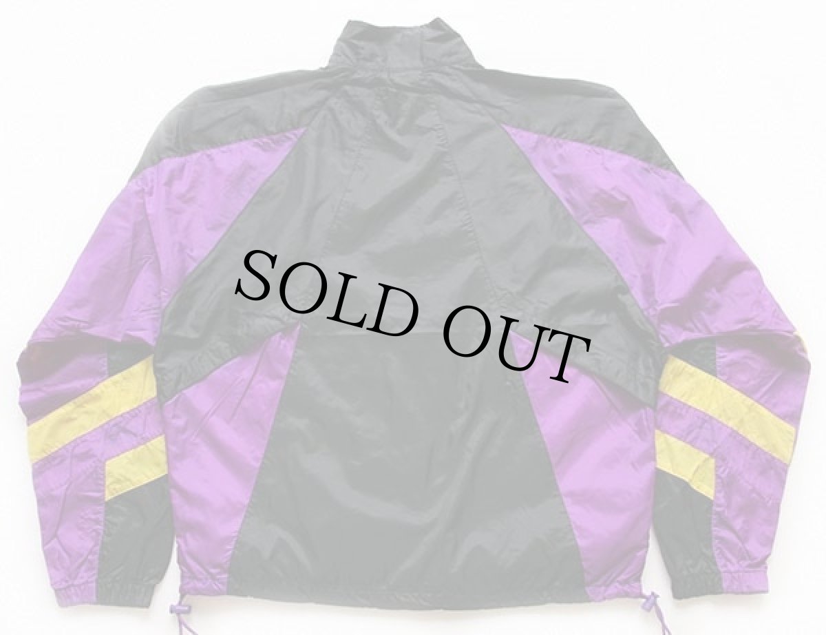画像2: 90s NIKEナイキ マルチカラー 切り替え ナイロンジャケット M (2)