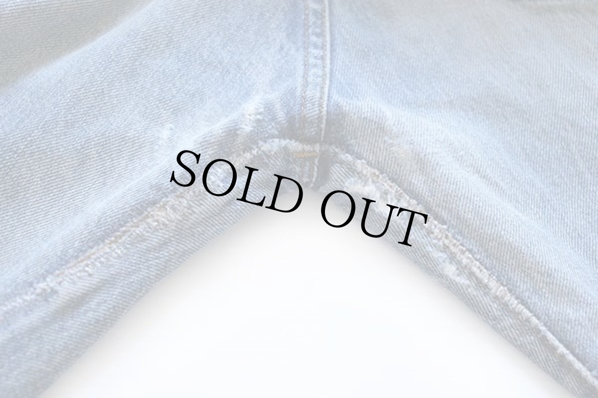 画像10: 80s USA製 Levi'sリーバイス 501 66後期 デニムパンツ w30 (10)