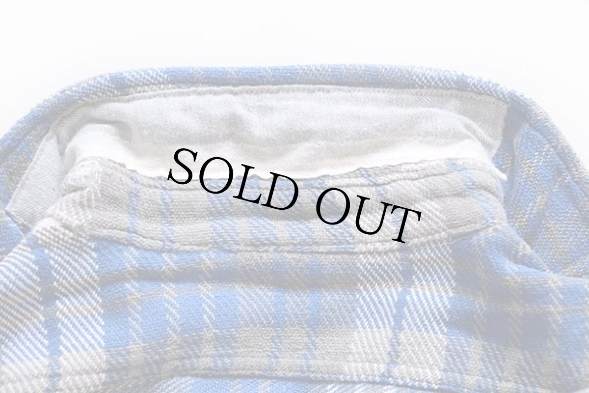 画像6: 60s WINTER King チェック コットン フランネルシャツ (6)