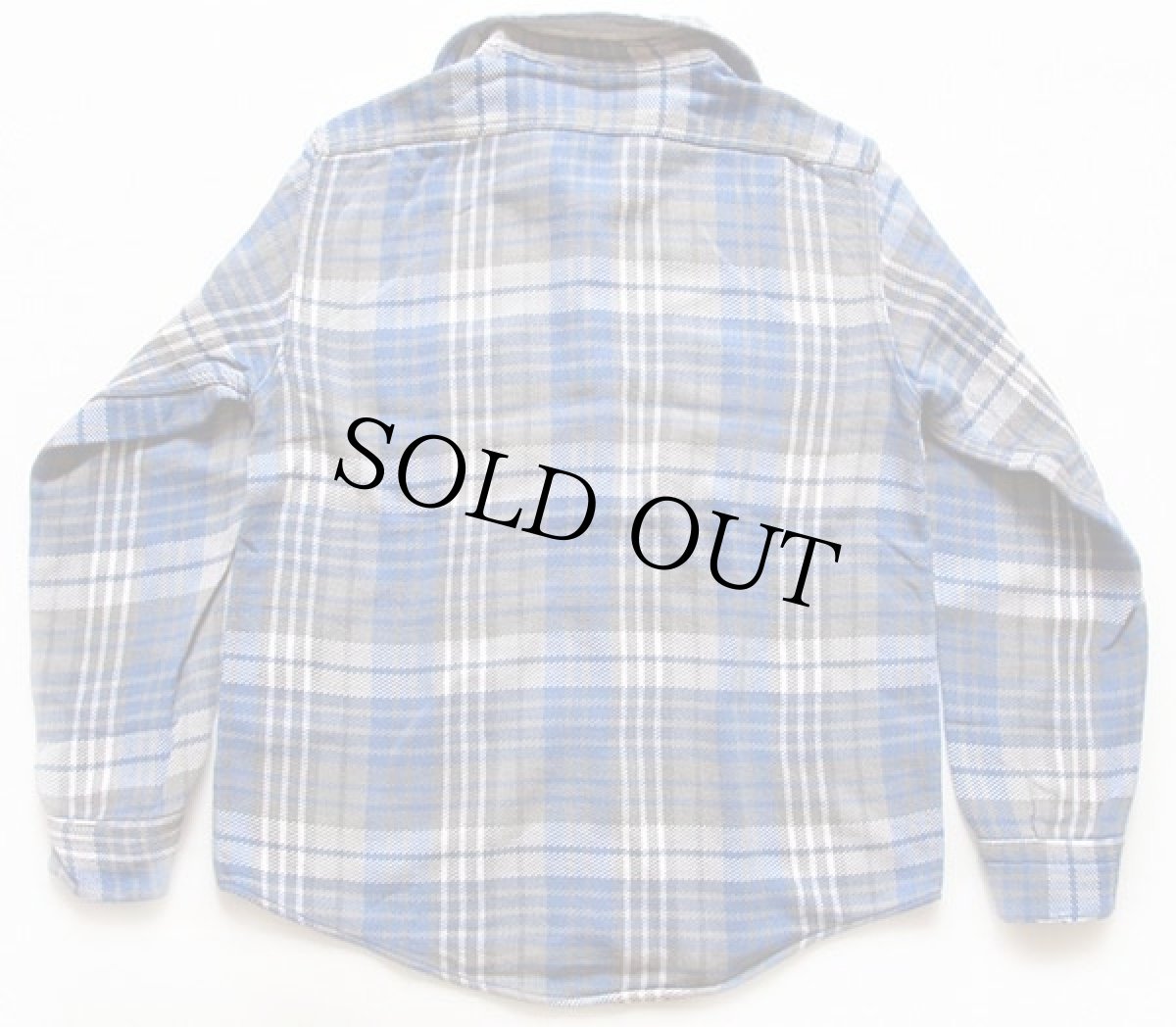 画像2: 60s WINTER King チェック コットン フランネルシャツ (2)