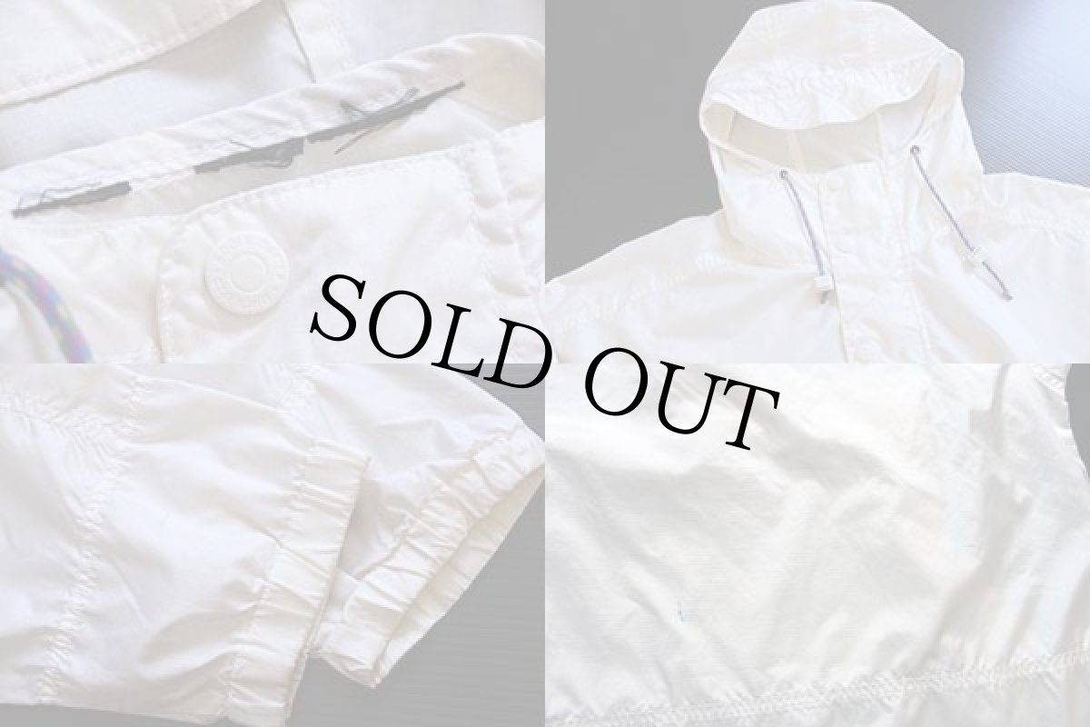 画像3: 90s EddieBauerエディーバウアー ナイロン アノラックパーカー 白 (3)