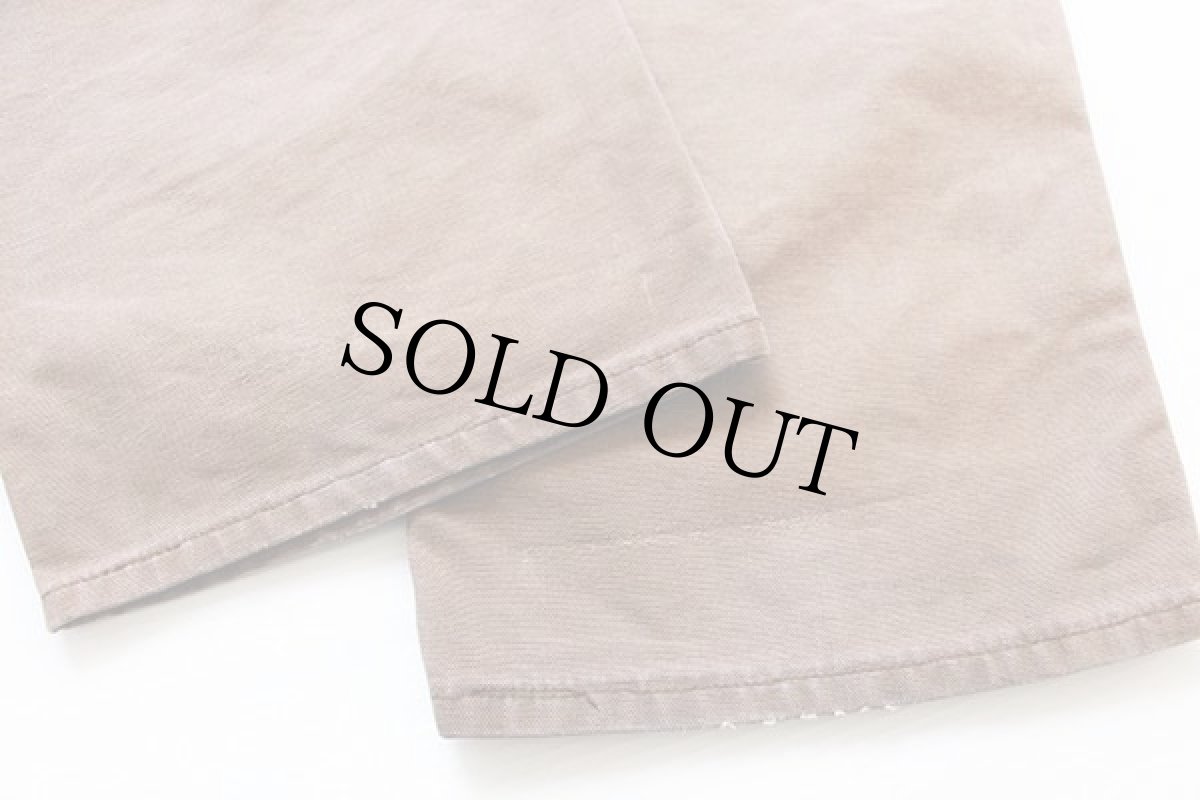 画像7: 70s carharttカーハート ダック地 ダブルニー ペインターパンツ 茶 w35 (7)