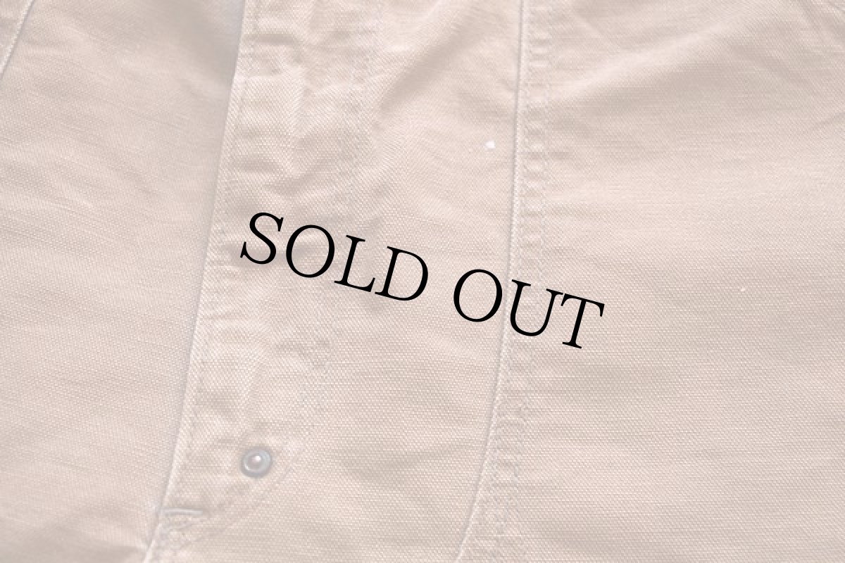 画像6: 70s carharttカーハート ダック地 ダブルニー ペインターパンツ 茶 w35 (6)