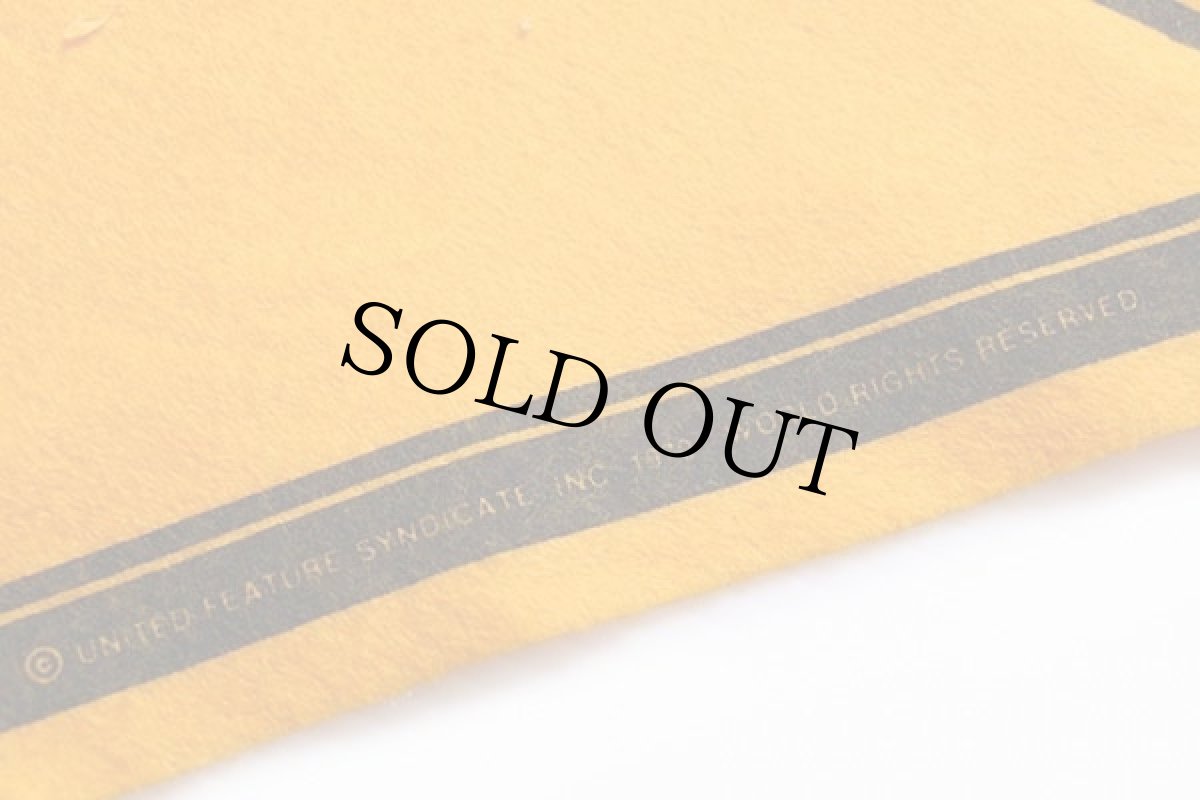 画像5: 70s PEANUTS LUCYルーシー BLEAH! フェルト ペナント 黄★スヌーピー (5)