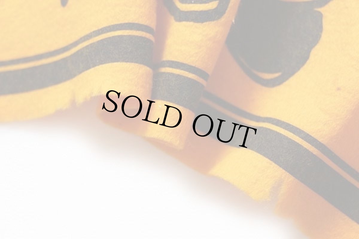 画像6: 70s PEANUTS LUCYルーシー BLEAH! フェルト ペナント 黄★スヌーピー (6)