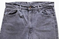 画像2: 80s USA製 Levi'sリーバイス 505 グレー デニムパンツ w38 (2)