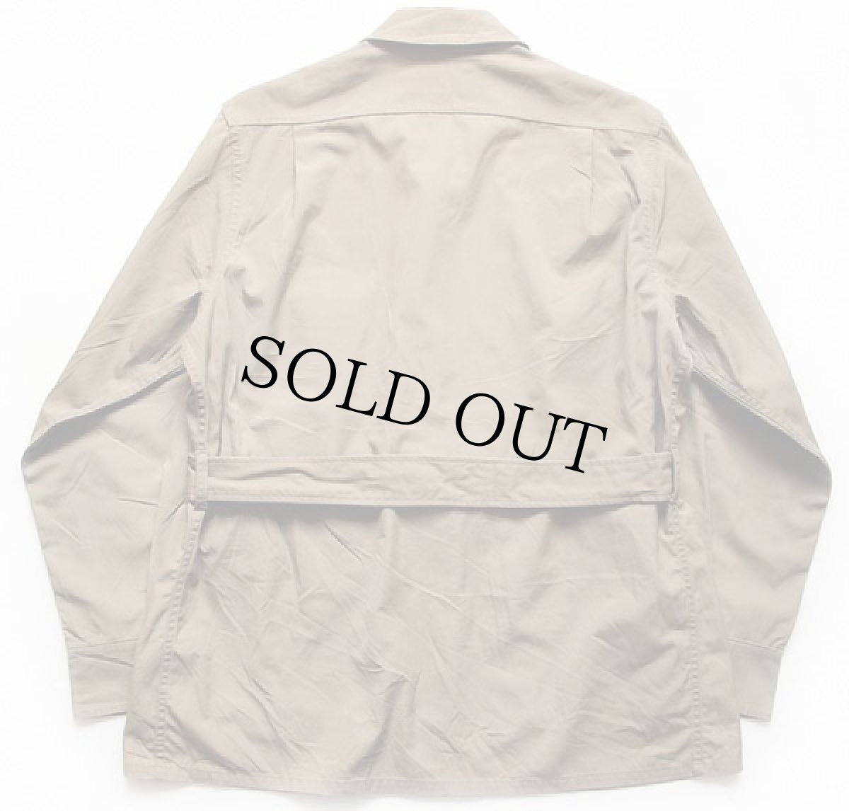 画像2: 70s L.L.Bean 筆記体タグ サファリジャケット カーキ 42 (2)