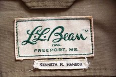 画像4: 70s L.L.Bean 筆記体タグ サファリジャケット カーキ 42 (4)