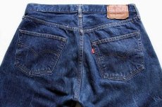 画像3: 80s USA製 Levi'sリーバイス 501 66後期 デニムパンツ w36 L30 (3)