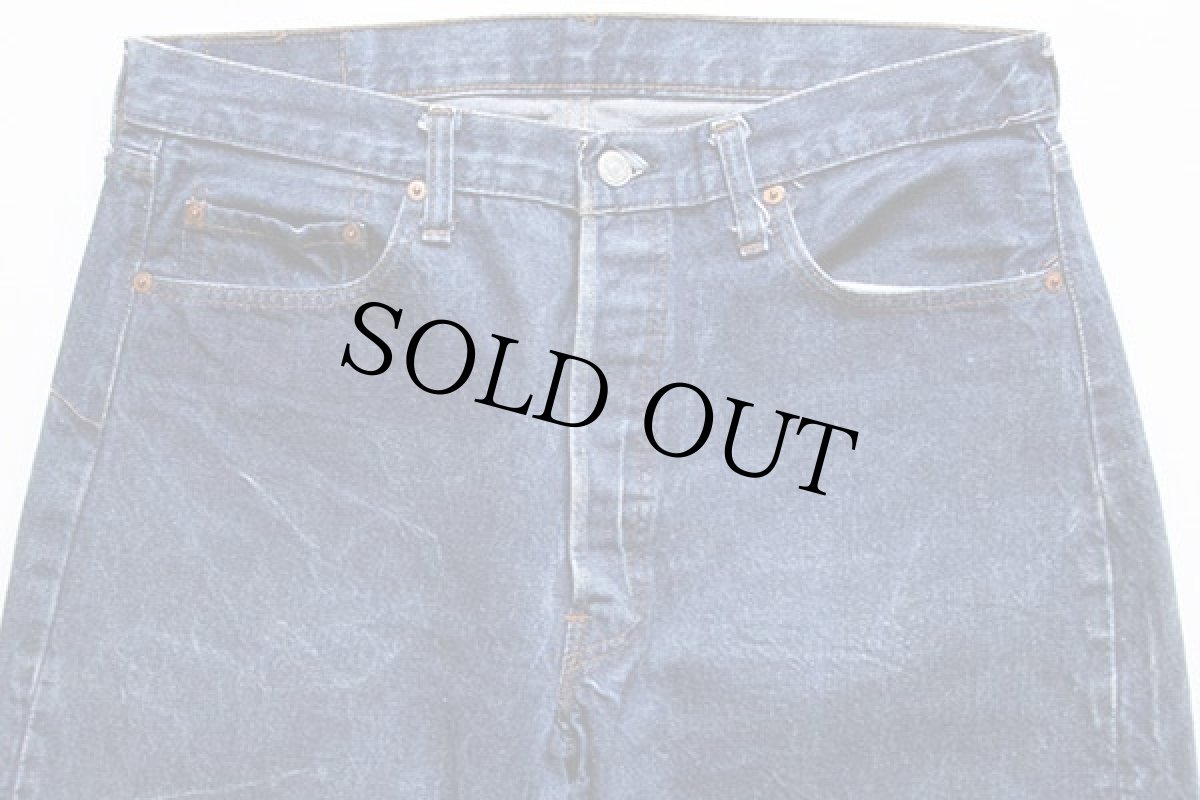 画像2: 80s USA製 Levi'sリーバイス 501 66後期 デニムパンツ w36 L30 (2)