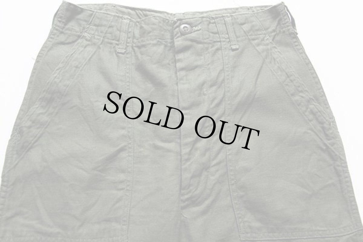 画像2: 60s 米軍 U.S.ARMY ユーティリティ ベイカーパンツ w30 L31 (2)